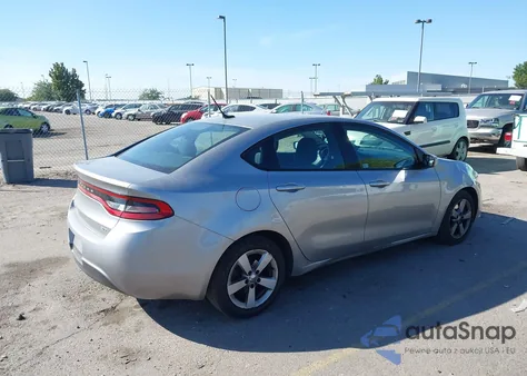 2015 Dodge Dart Sxt из США, поврежденный, VIN 1C3CDFBB9FD420977